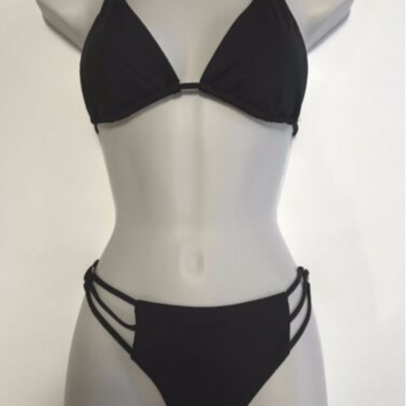 Victoria's Secret Other - NEW Victoria's Secret Triangle Ring Bikini Top & Strappy Ring Bottom